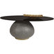 Maeva 44 X 24 inch Black / Dark Grey Coffee Table